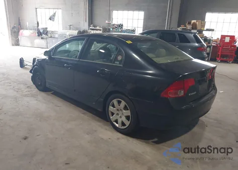 2006 Honda Civic Lx z USA, uszkodzony, nr VIN 1HGFA165X6L103659